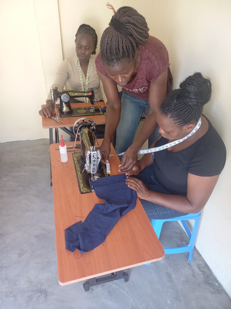 Pattern cutting demonstration